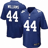 Nike Men & Women & Youth Giants #44 Williams Blue Team Color Game Jersey,baseball caps,new era cap wholesale,wholesale hats